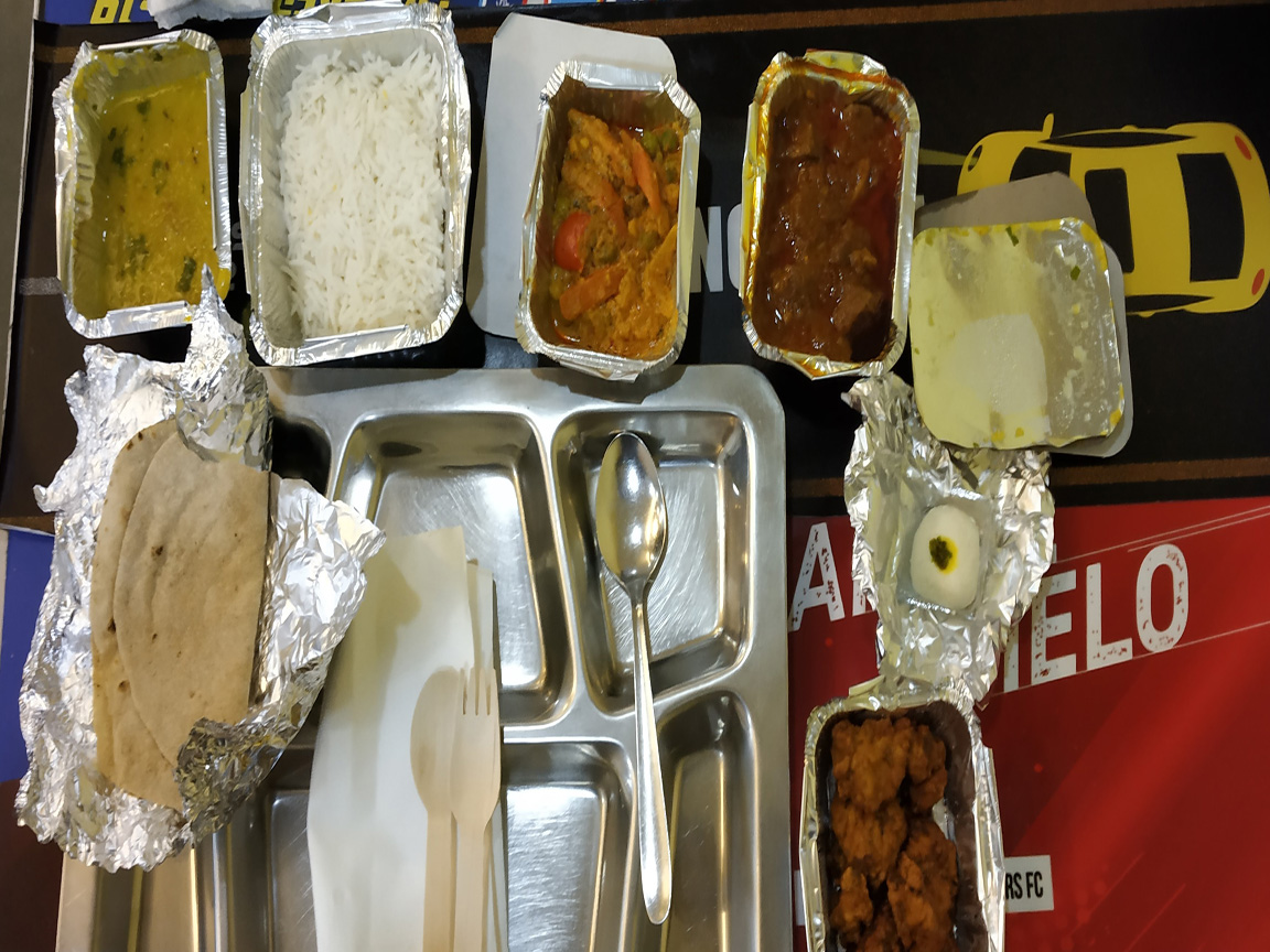 Opening of an Food Packet at Reputed MNC Steel Company on 02/04/2019