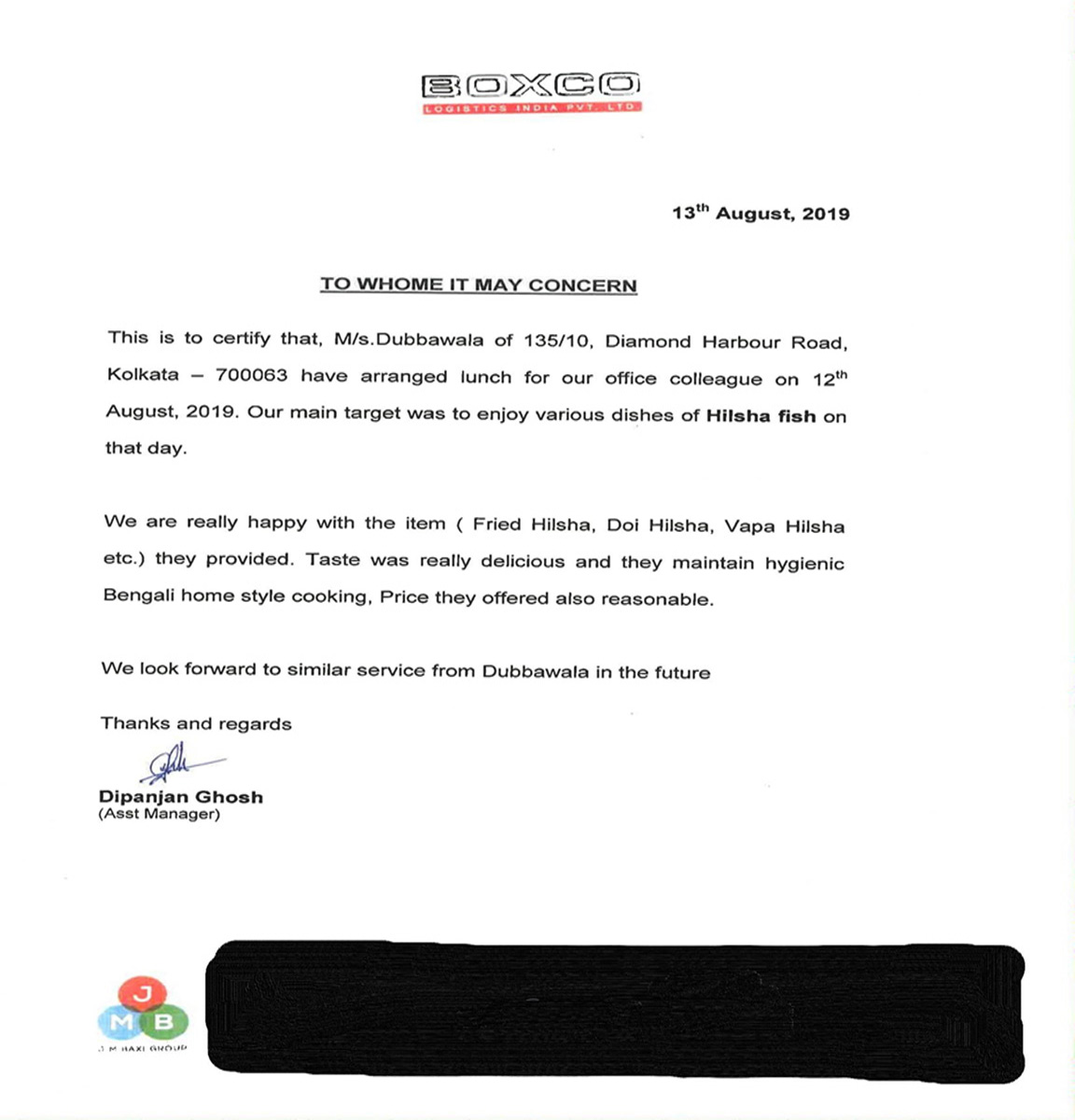 Boxco Logistics India Pvt Ltd