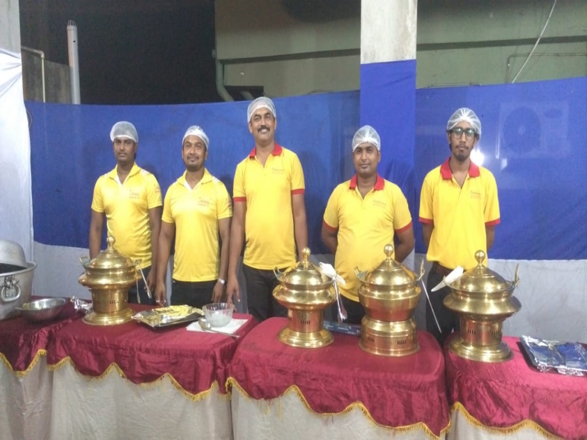 Catering for Grihaprobesh - 150 heads on 02/08/2019